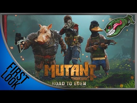 Mutant Year Zero: Road to Eden | Post Apocalypse Tactical RPG First 15 Mins (First Look Fridays)