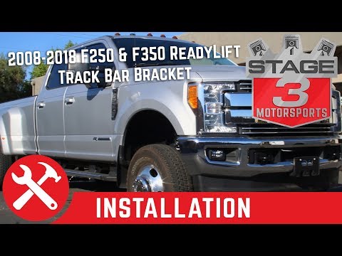 2008-2018 F250 & F350 ReadyLift Track Bar Bracket Install