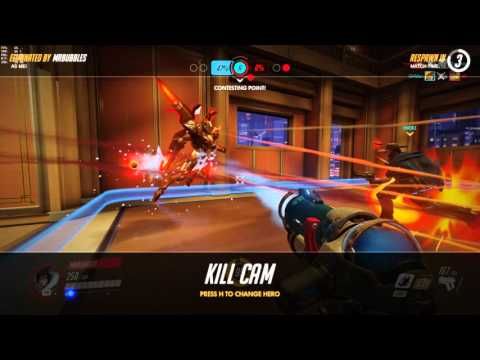 Overwatch Beta - Pharah Gameplay