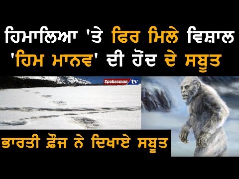 Indian Army puts out proofs of Himmanav 'Yeti'