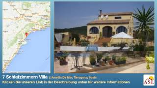 preview picture of video '7 Schlafzimmern Villa zu verkaufen in L'Ametlla De Mar, Tarragona, Spain'