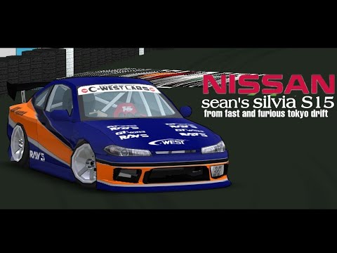 FR LEGENDS-sean's s15 monalisa from fast and furious tokyo drift(SUBSCRIBE)