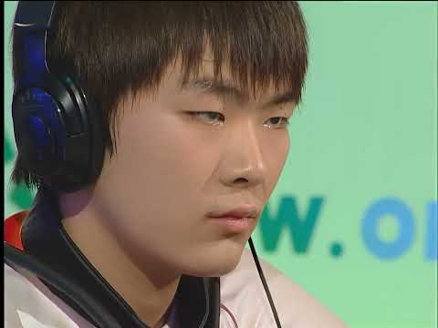 AI 업스케일 | [2001.07.13] 2001 코카콜라배 온게임넷 스타리그 16강 C조 5경기 (라그나로크) 변길섭(Terran) vs 이창훈(Zerg)