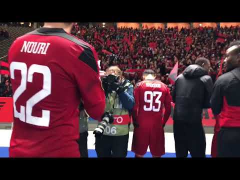 ÖFK hyllas av fansen i Berlin