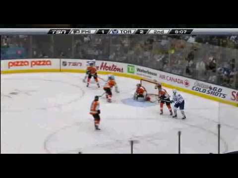 4/1/09 flyers vs toronto maple leafs