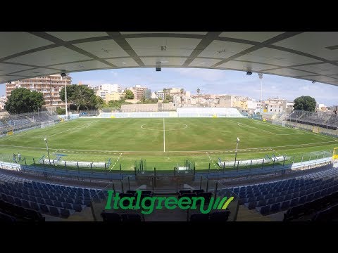 Siracusa, time lapse of synthetic turf installation