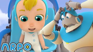 Buggy on the LOOSE!!! - Stop that Dog! | Robot Nanny | Cartoons for Kids | @ARPO The Robot