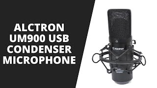 Video thumbnail for Alctron UM900 USB Condenser Microphone by Philippines Online Shopping