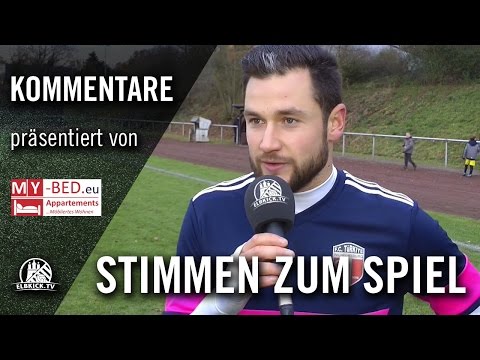 Die Stimmen zum Spiel (TuS Dassendorf - FC Türkiye, Oberliga Hamburg) | ELBKICK.TV