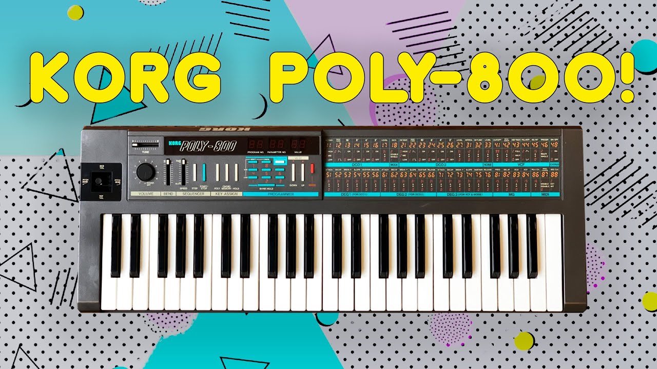 Korg Poly-800: History, Sounds & a Full Hardware Jam