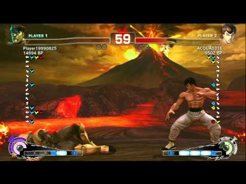 Aqua [Fei] vs Player19990825 [Bison] SSF4 Japanese Online Ranked Matches - TRUE-HD