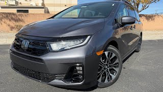 2026 Honda Odyssey Elite - Modern Steel Metallic - New Gray Interior - Walkaround