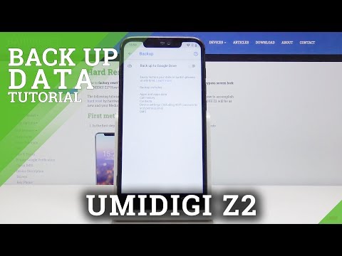 How to Create Backup Account in UMIDIGI Z2 – Enable Google Backup