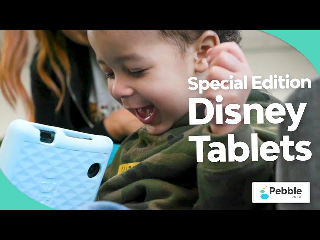 Vídeo relacionado con Pebble Gear Disney Mickey and Friends - Bolsa de Neopreno para niños (7 Kids Edition, Fire HD 8), diseño de Mickey y Amigos