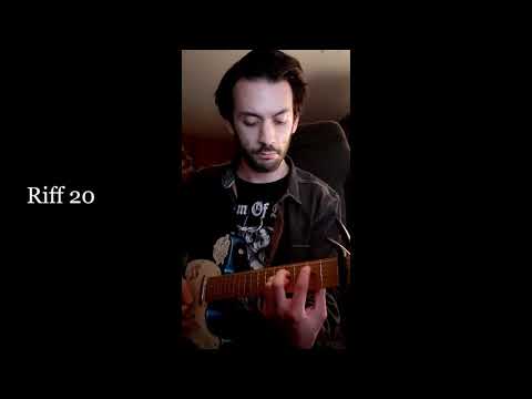 1 Riff a Day Challenge, October 2020