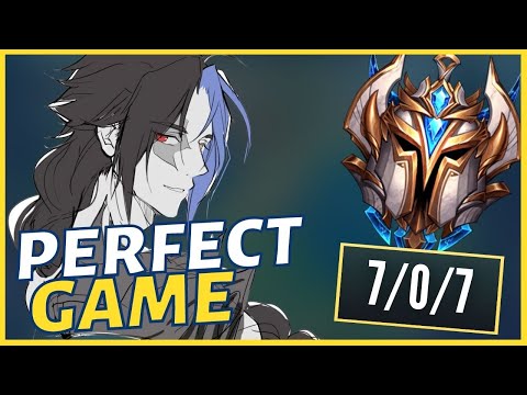 WHAT A PERFECT KAYN GAME LOOKS LIKE (IN CHALLENGER) | Challenger Kayn - League of Legends