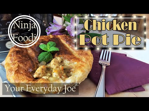 Chicken Pot Pie using the Ninja Foodi Air Fryer