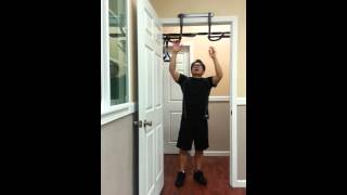How to use Pull ups bar triceps and abs workout.