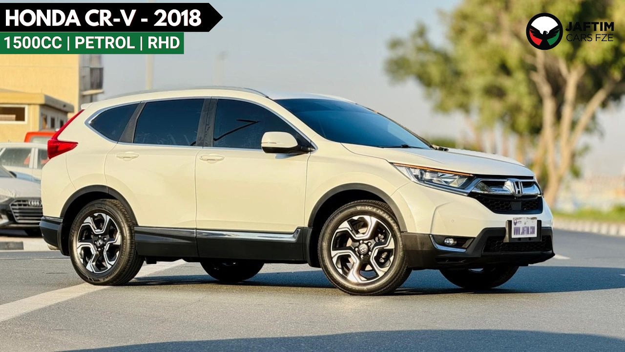 Honda CRV 2018 | 1.5L PETROL ENGINE | AT | RHD | PREMIUM LEATHER SEATS | PUSH START ENGINE | DIGITAL INSTRUMEN video