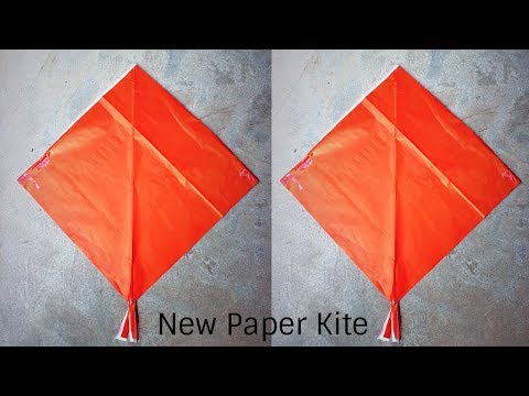 How To Make Pari Kite - News Paper | New idea diy paper kite Video