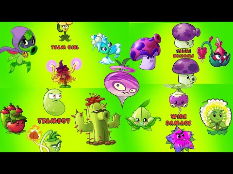 Pvz2 Team Plant - Team Boy Vs Team Girl Strongest Strategy- Zombier Napet