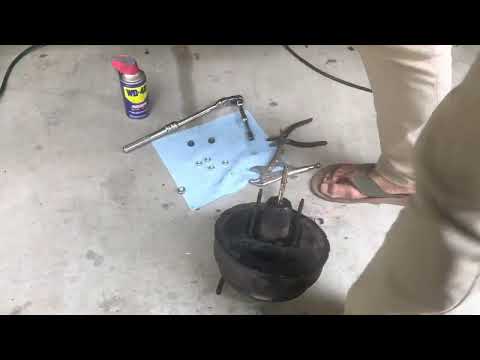 How to Fix brake booster on 97 Nissan