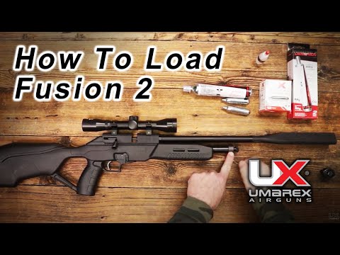 How to Load Umarex Fusion 2 Airgun with 12 or 88 gram CO2 and Pellets