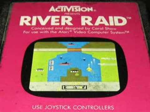 Classic Game Room - RIVER RAID review for Atari 2600