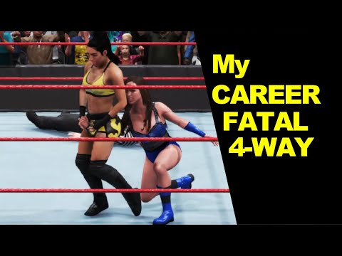 WWE 2K20 MyCareer Angel - Fatal Four Way