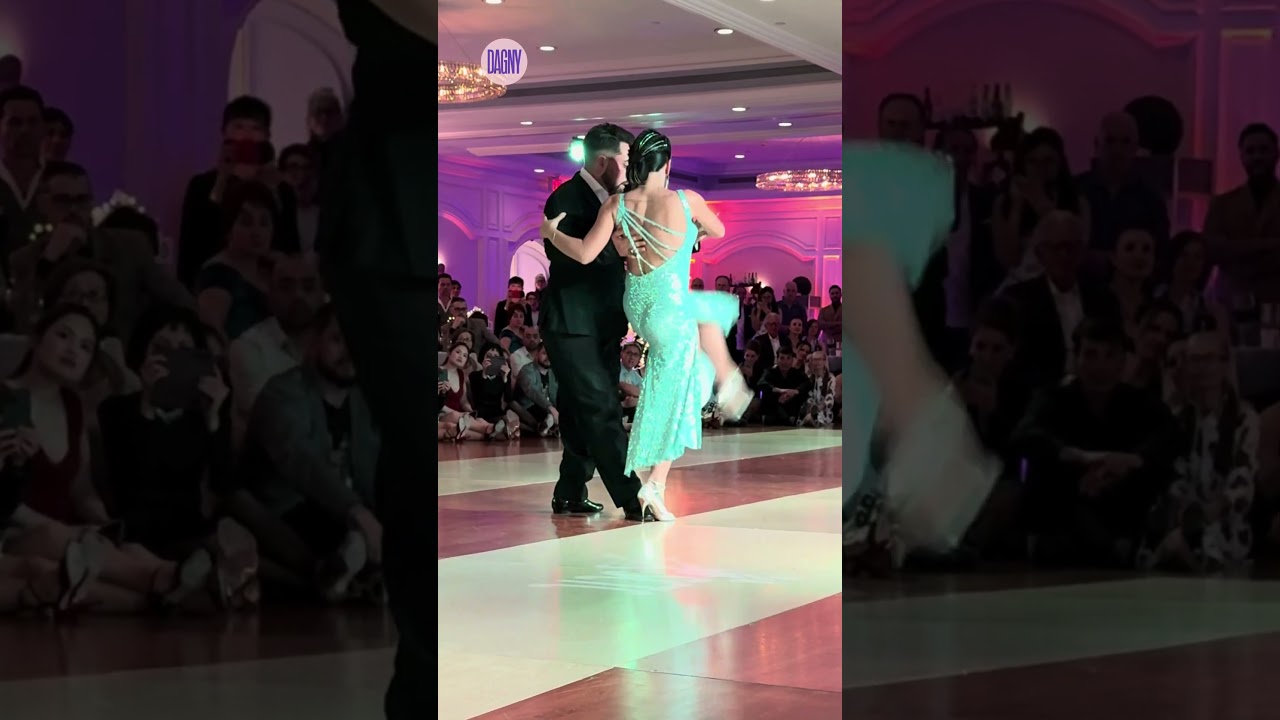 Video thumbnail for Clarisa Aragón & Jonathan Saavedra Argentine tango performance to Bochinche at SoCal 2025 (8/13)