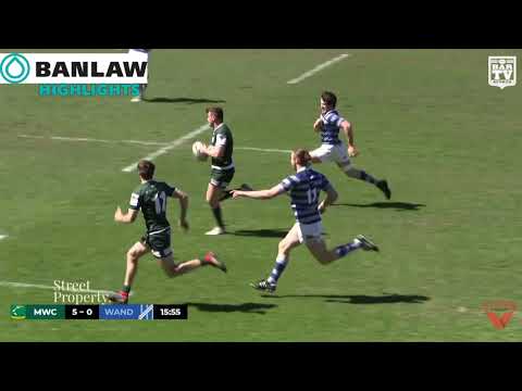 2019 NHRU - Premier 3 Qualifying Final Highlights - Wanderers v Merewether Carlton