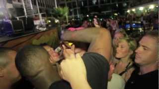 Skepta P Money Ms Dynamite Plastician Rinse Ibiza Rocks 2012 @CameraManSketch