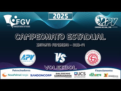APV UCS x GINÁSTICA | FINAL CAMPEONATO ESTADUAL INFANTO FEMININO 2025