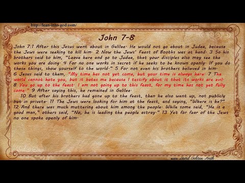 John 7-8