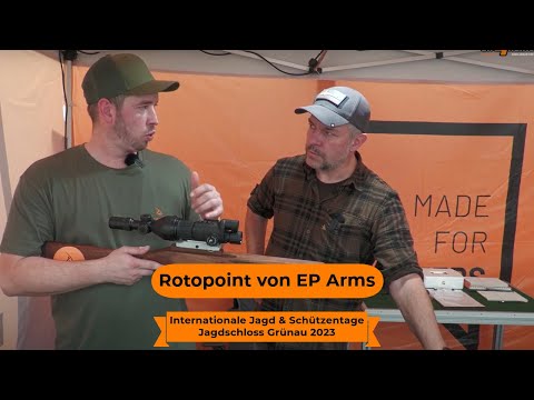 Internationale Jagd & Schützentage Grünau 2023: Der Rotopoint von EP Arms.