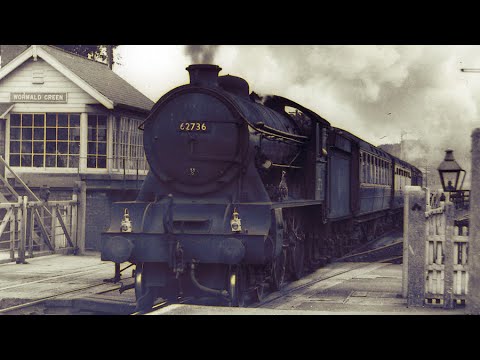 Trains through Wormald Green in the 1960s