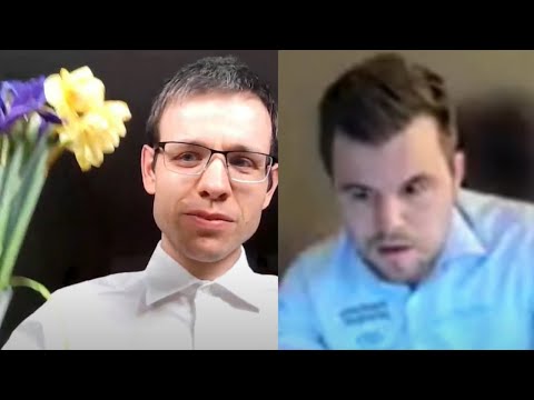 Grandmaster Navara Shows His Flowers on Stream After He Beats World Champion Magnus Carlsen