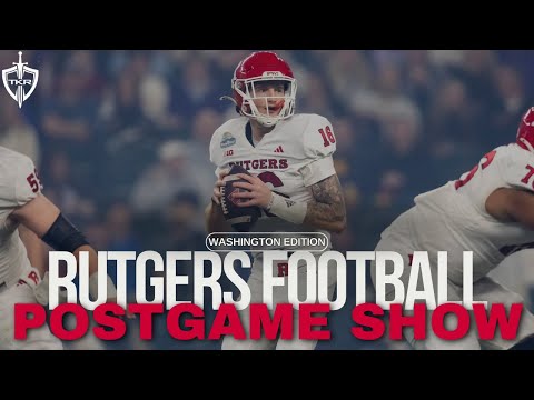 Rutgers Football Postgame Show: Washington Edition