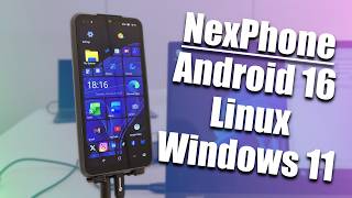 This Android Phone is ALSO a Linux AND Windows PC! NexPhone Hands On!