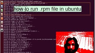 how to run .rpm file in ubuntu 17.04