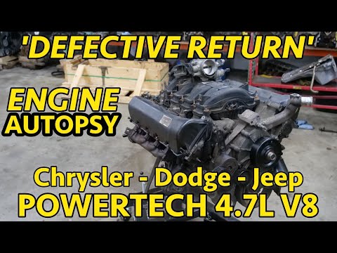 RETURNED Dodge Jeep Chrysler 4.7L Powertech V8 Engine Teardown. From The Bottom Of The Scrap Bin!
