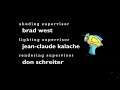 Toy Story 2 End Credits French German Sneak Peek