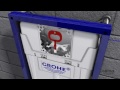 Видео о товаре: Инсталляция для унитаза Grohe Rapid SL 38772001 3 в 1 с кнопкой смыва