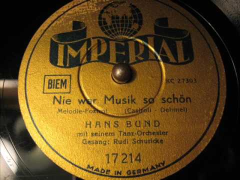 Hans Bund / Schuricke - Nie war Musik so schön