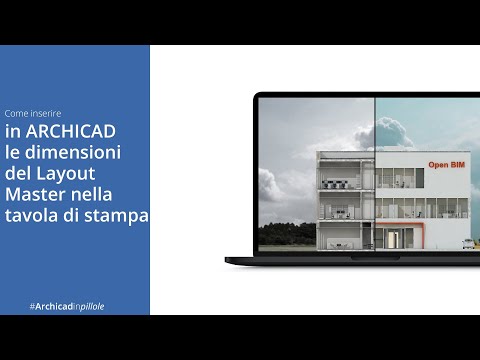 Come inserire in ARCHICAD le dimensioni del Layout Master nelle tavole