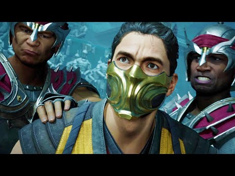 MK1 Sub-Zero Betrays Scorpion For Shang Tsung Scene Mortal Kombat 1 2023