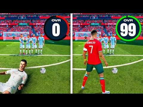 1 Gol de Tiro Libre = Ronaldo Mejora +1