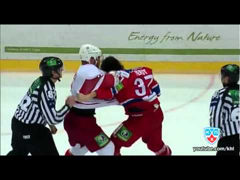 Веро VS Яблонски, первый раунд / KHL Fight: Verot VS Yablonski Round 1