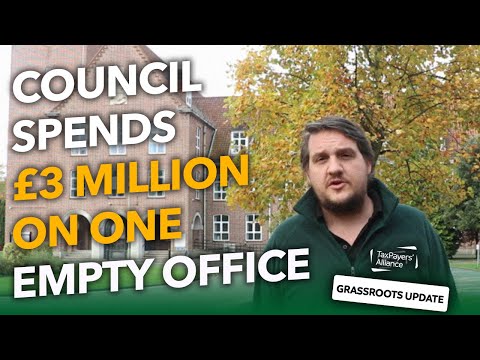 Spelthorne Council spent £3 MILLION on ONE empty office - Grassroots Update