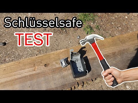 Schlüsseltresor im Test - mit dem Hammer!